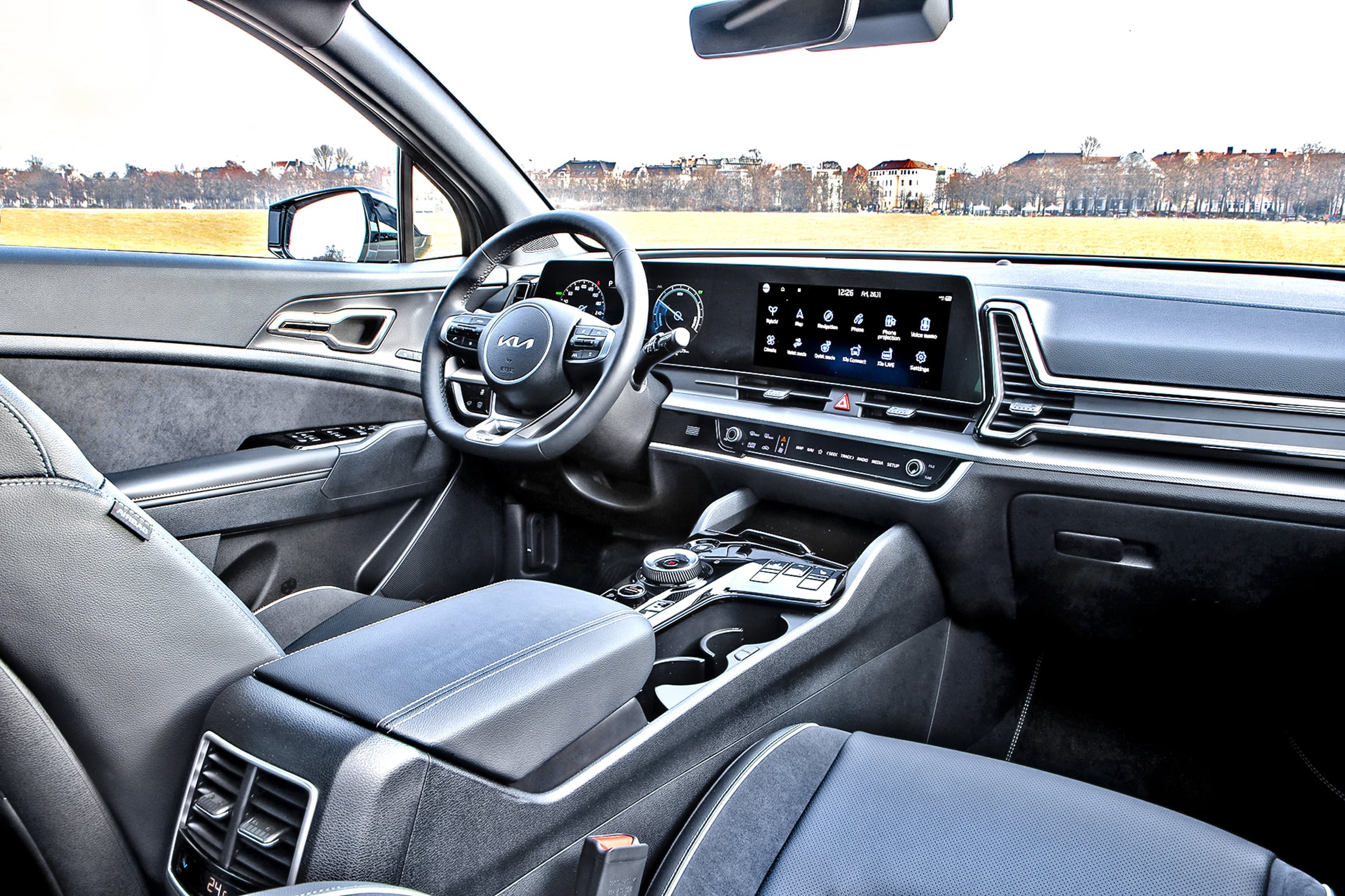 Kia Sportage deska rozdzielcza