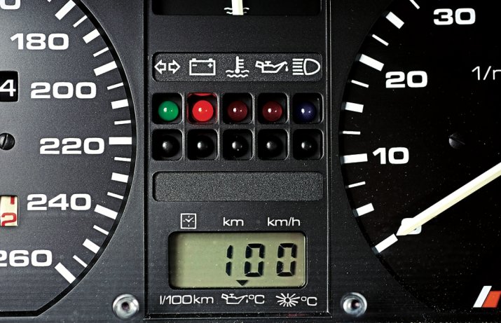 VW Golf II GTI – wskaźniki