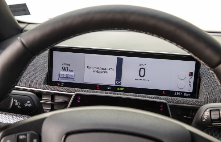 Ford Mustang Mach-E zegary wskaźniki