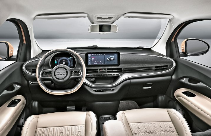 Fiat 500 – deska rozdzielcza