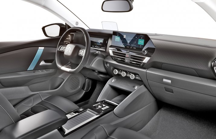 Citroën ë-C4 – deska rozdzielcza