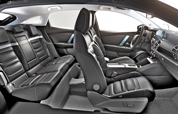 Citroën ë-C4 – wnętrze