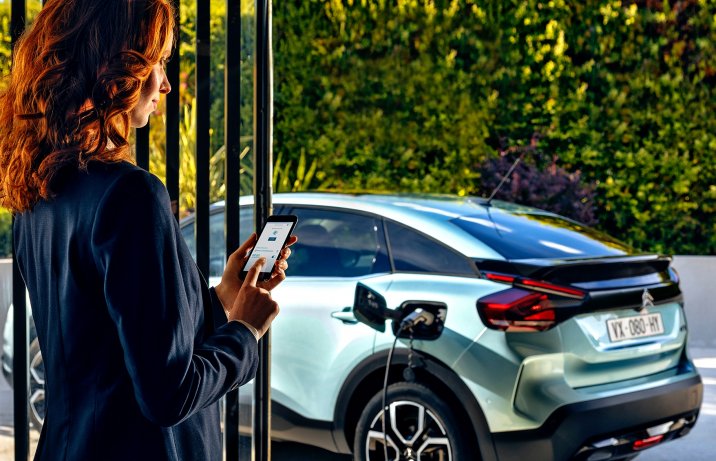 Citroën ë-C4 – ładowanie, aplikacja