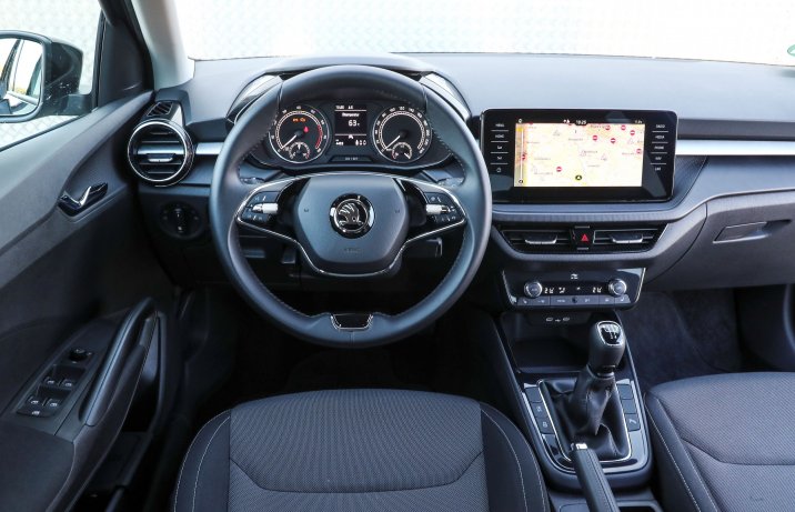 Skoda Fabia – deska rozdzielcza