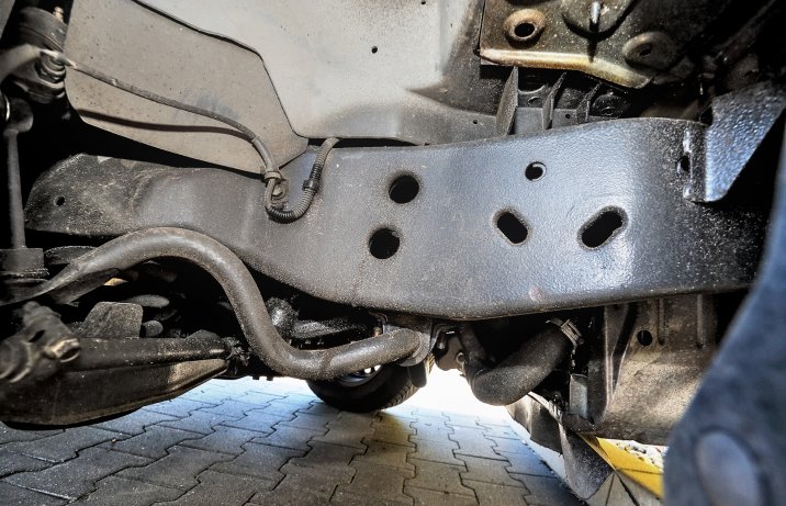 Ford Crown Victoria II – wzmocnienie ramy nośnej