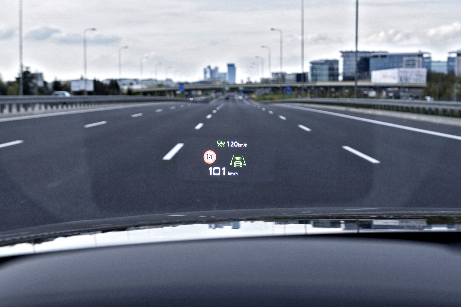 Szyba z wyswietlaczem