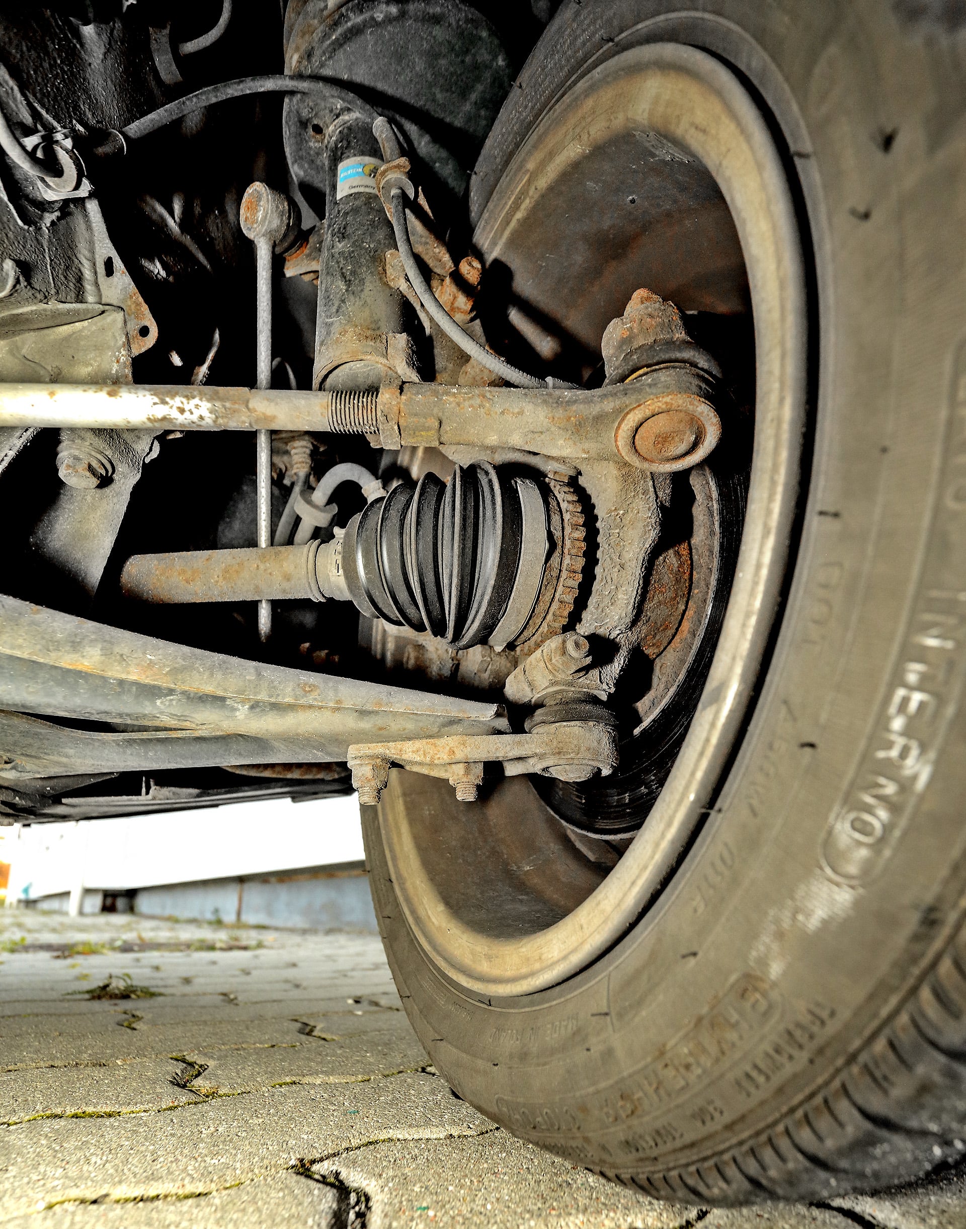 Renault Twingo I zawieszenie