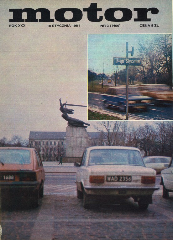 Motor nr 3 z 1981 roku okladka