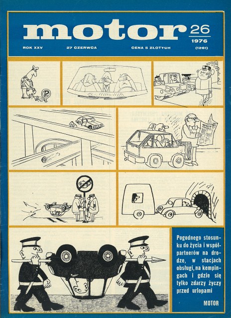 Motor nr 27 z 1976 r. okladka