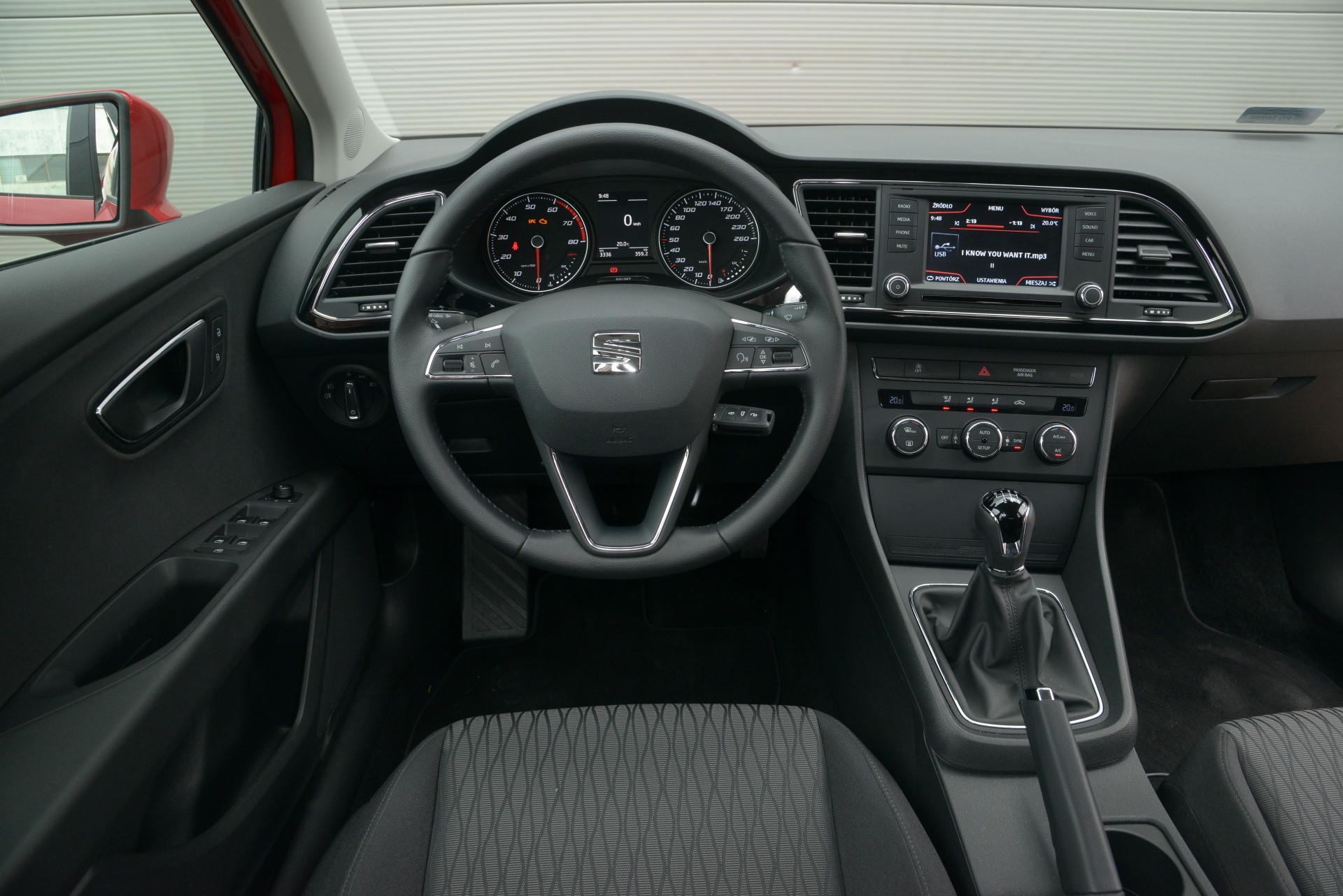 Uzywany Seat Leon III - wnetrze