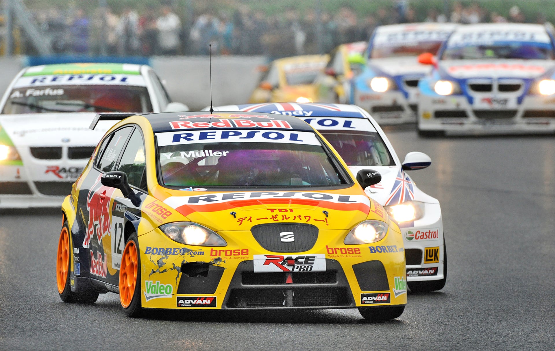 Seat Leon WTCC przód na torze