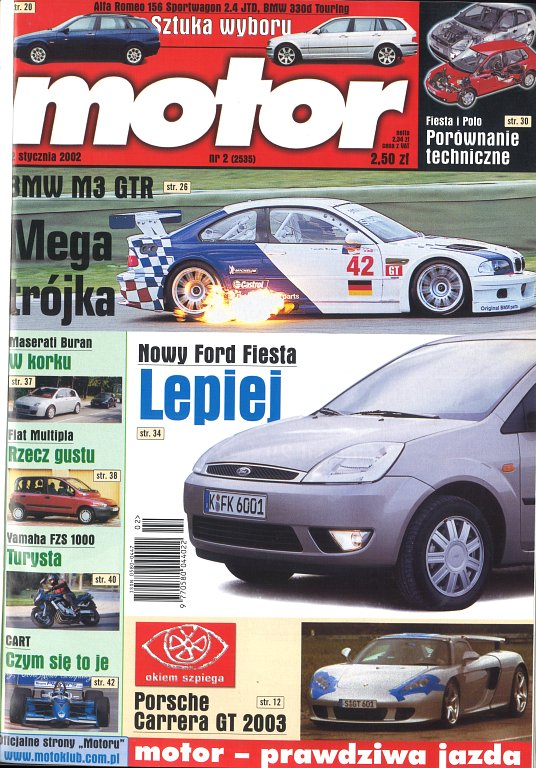Motor nr 2 z 12 stycznia 2002 roku