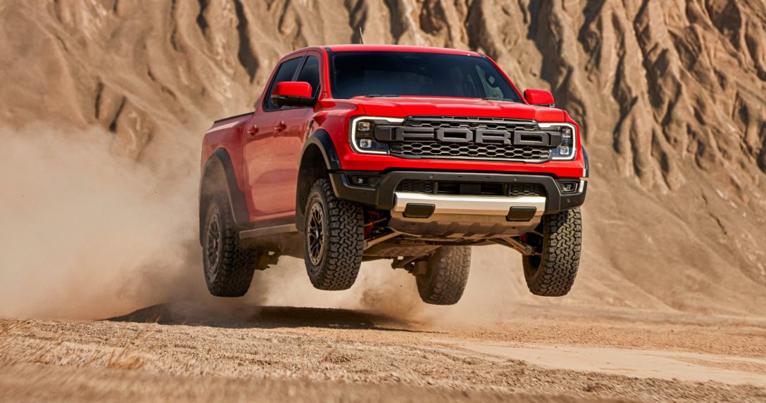 Ford Ranger Raptor przód