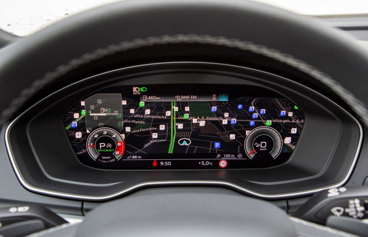 Audi Q5 40 TDI quattro S tronic – ekran wskaźników