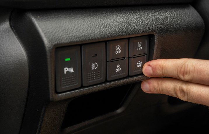 Suzuki S-Cross - przyciski