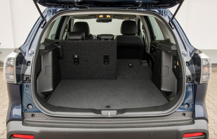 Suzuki S-Cross - złożone oparcie