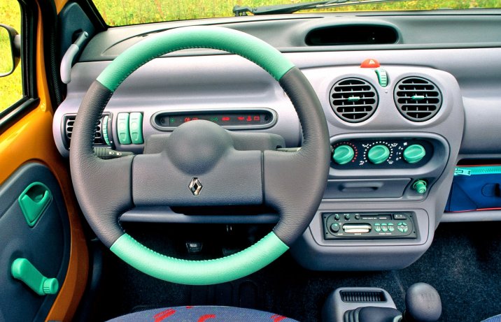 Renault Twingo – deska rozdzielcza wersji Benetton