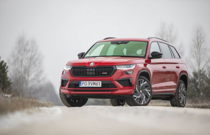 Skoda Kodiaq RS (2022) – przód