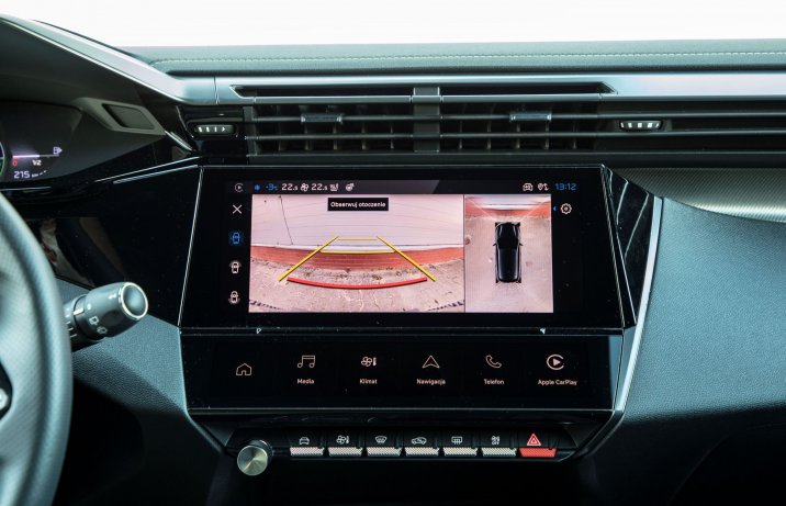 Peugeot 308 - kamery