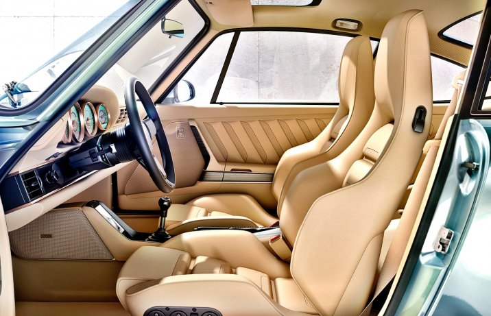 Singer Turbo Study – Porsche 911: fotele