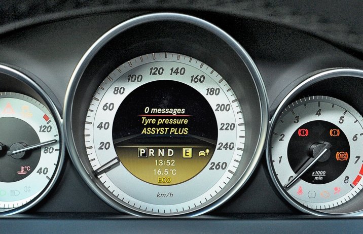 Mercedes klasy C W204 – wskaźniki