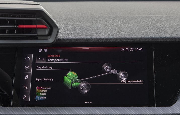 Audi RS 3 Sportback (2022) – system multimedialny