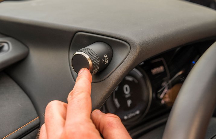 Lexus UX 300e - czułki