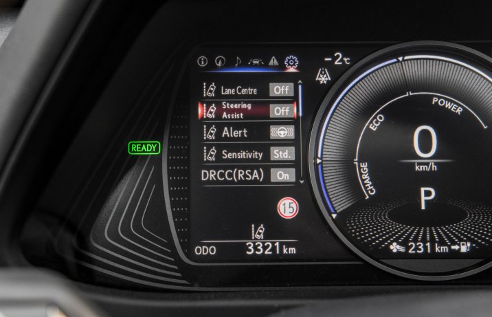 Lexus UX 300e - systemy