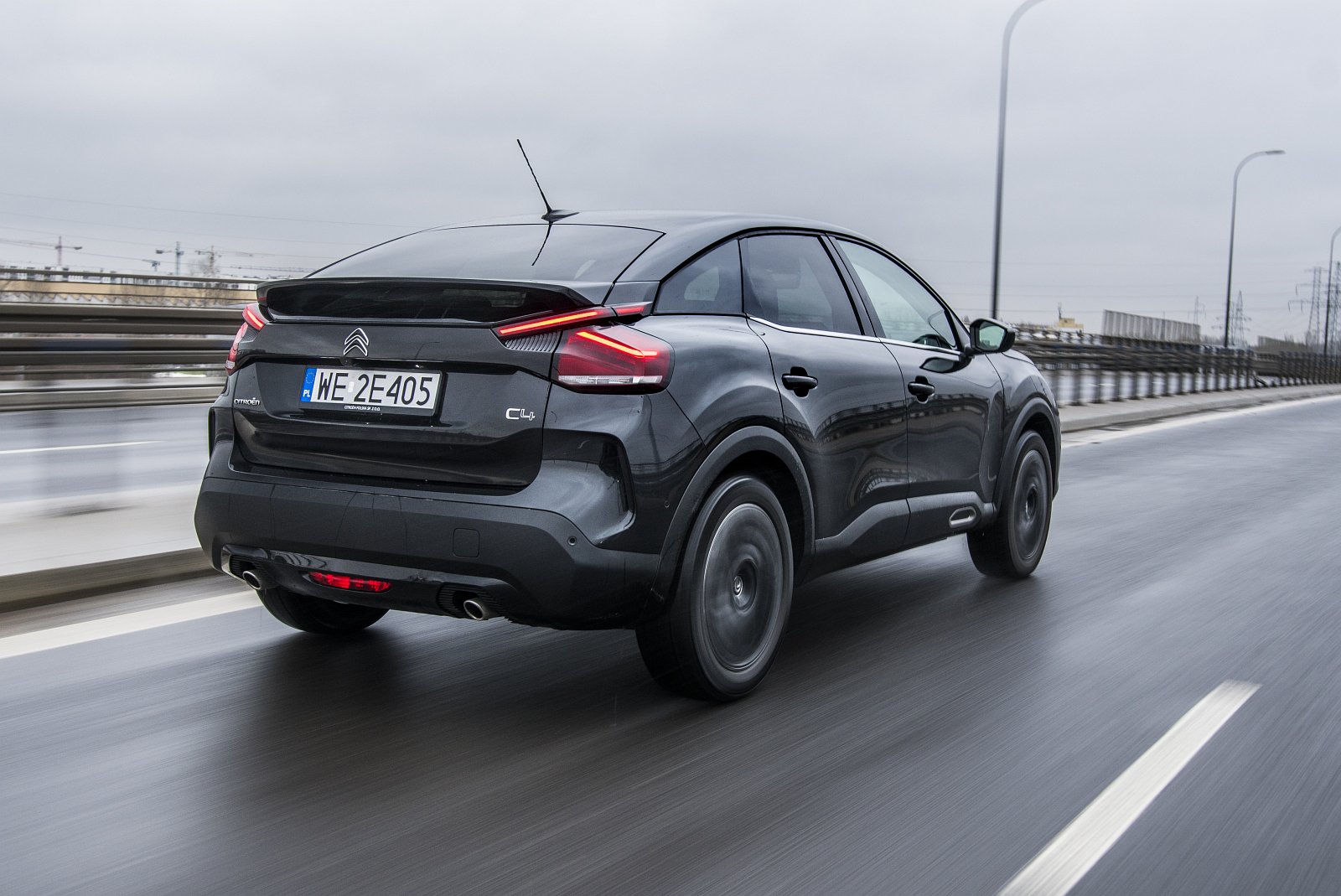 citroen c4 1.2 pt 2022 test tył