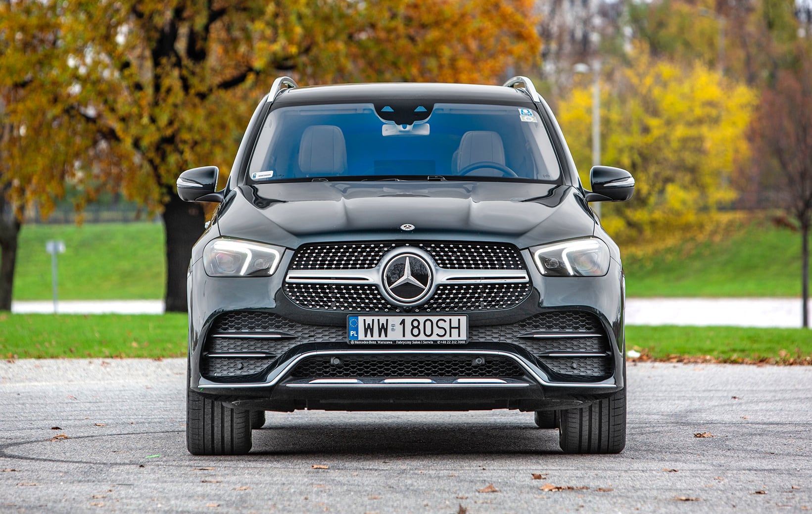 Mercedes GLE przód