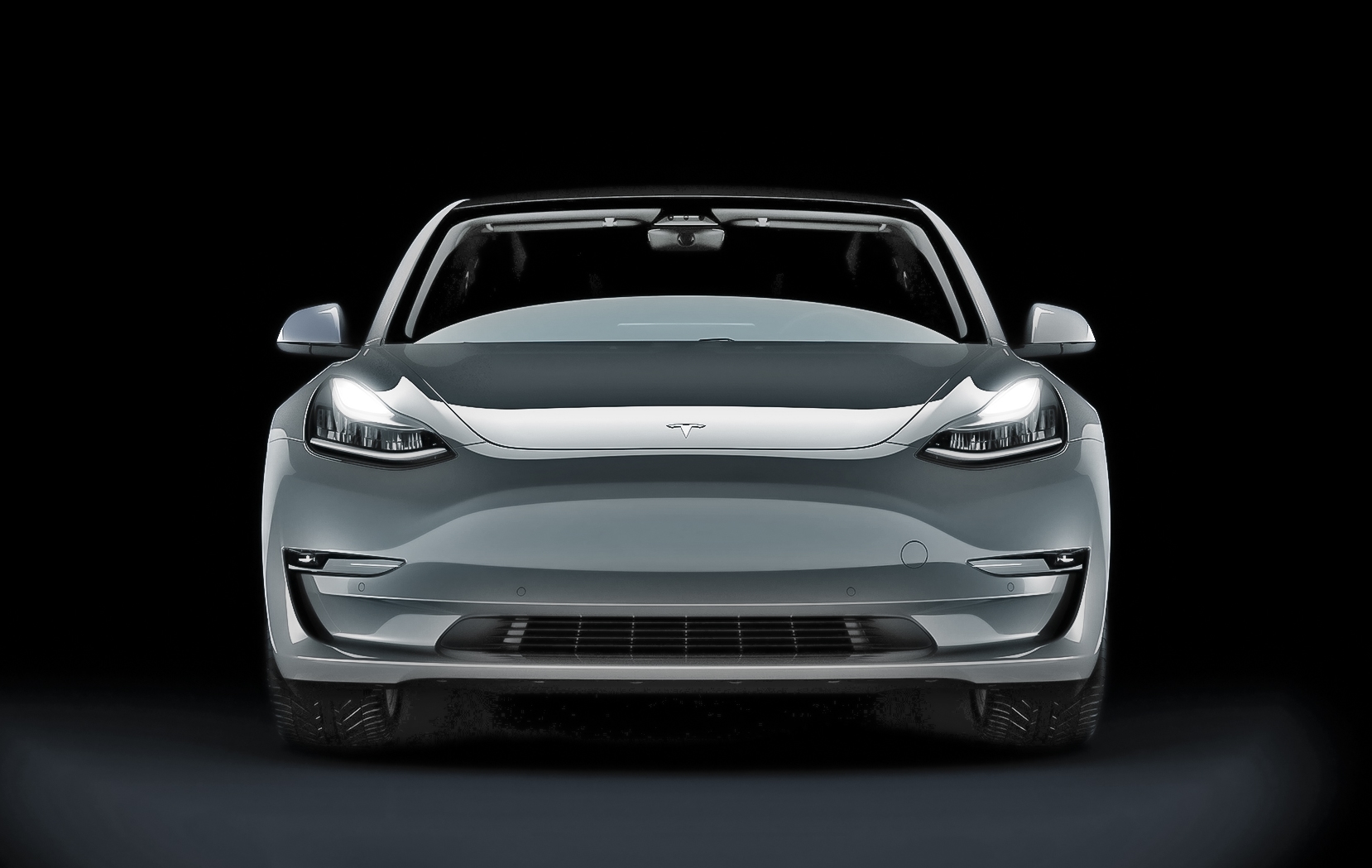 Tesla Model 3 przód
