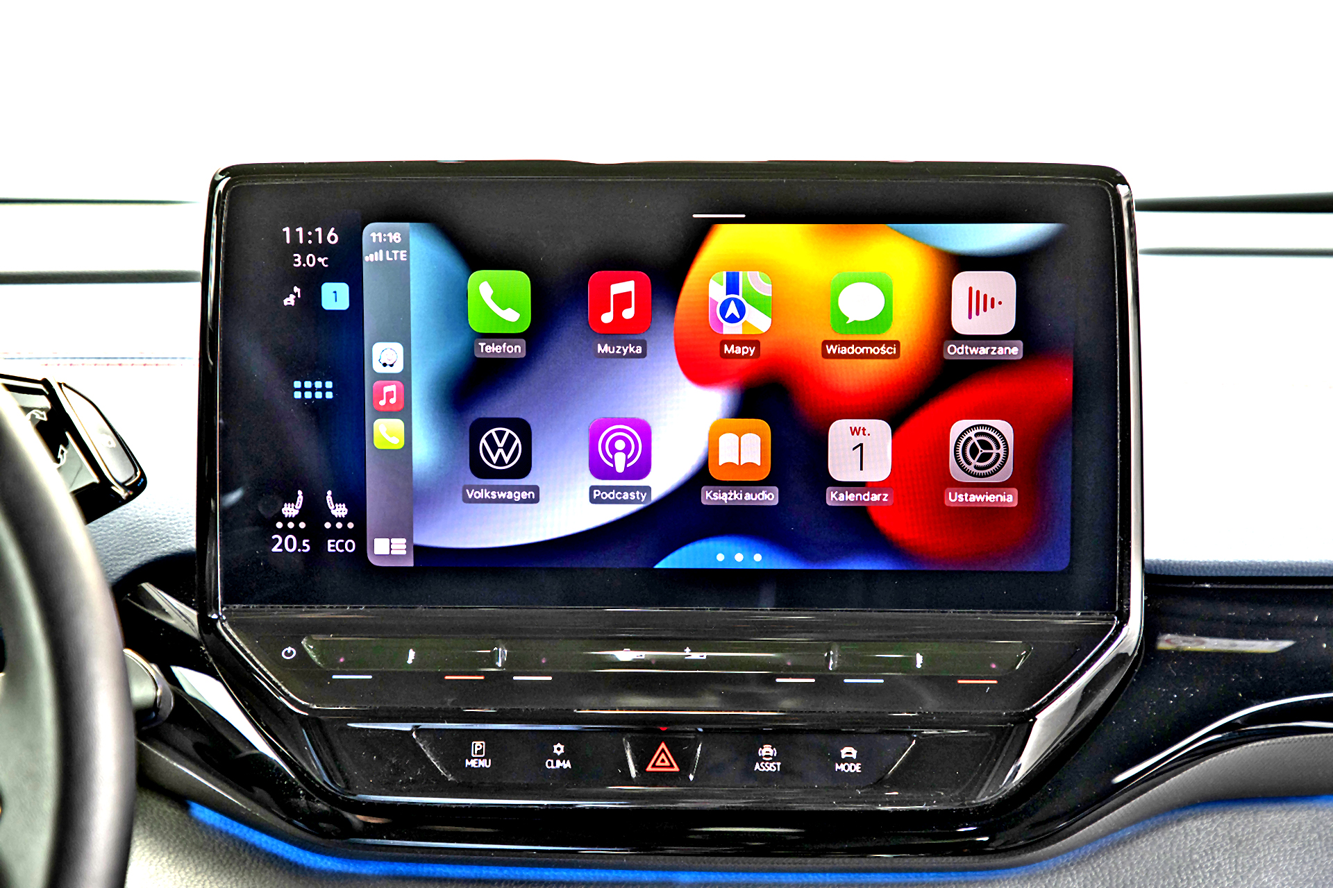 Volkswagen ID.4 GTX - system multimedialny