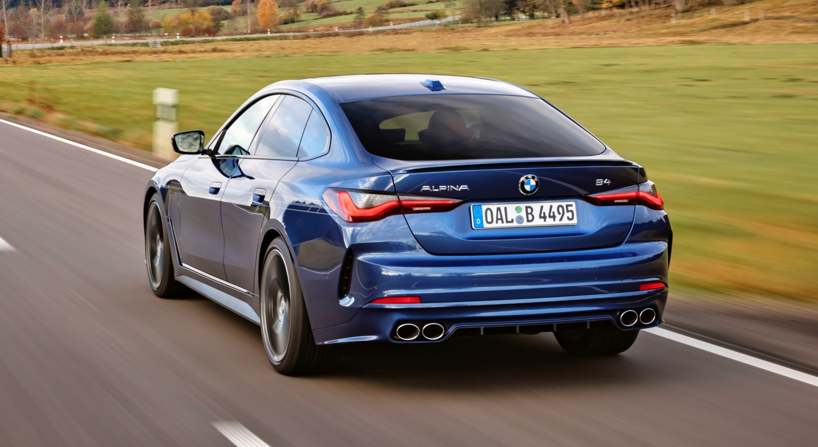 BMW ALPINA B4 Gran Coupé AWD tyl