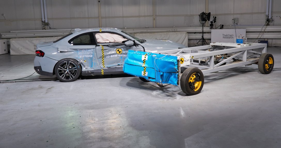 Test zderzeniowy Euro NCAP BMW serii 2
