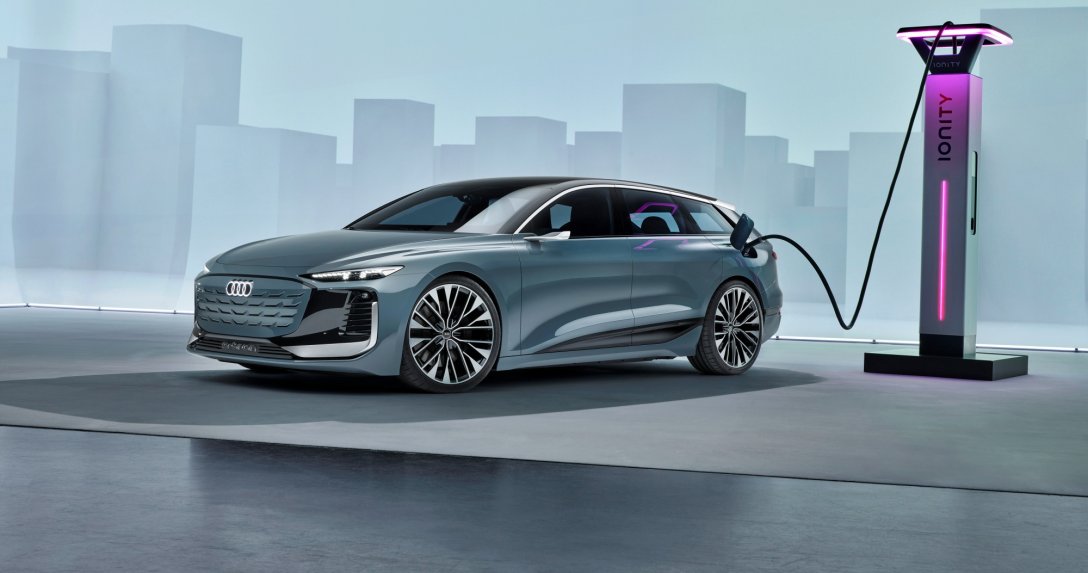 Audi A6 Avant e-tron concept przód