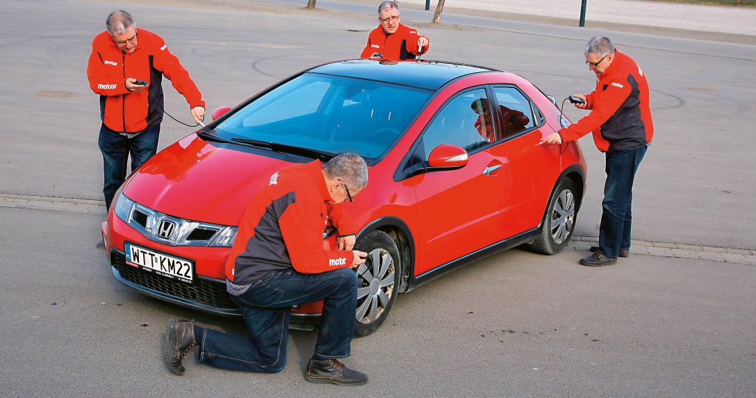 Pomiar grubości lakieru