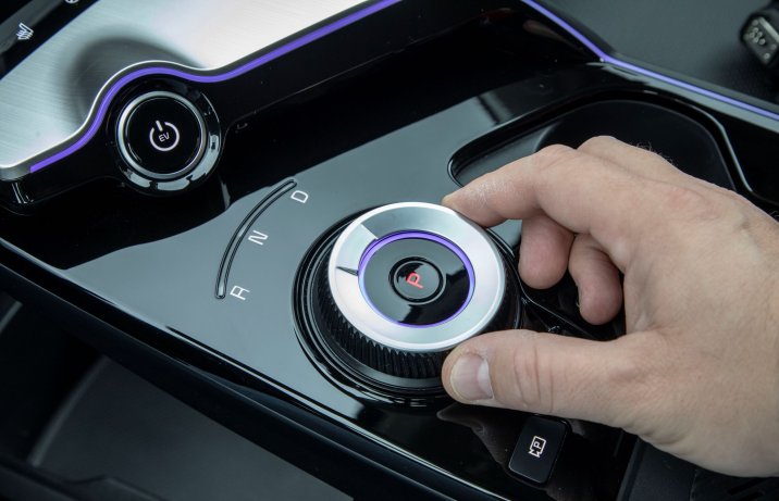 Kia EV6 - pokrętło automatu