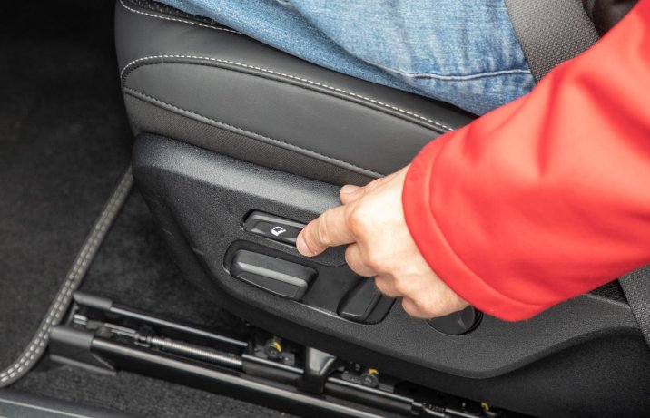 Kia EV6 - elektryczne sterowanie fotela