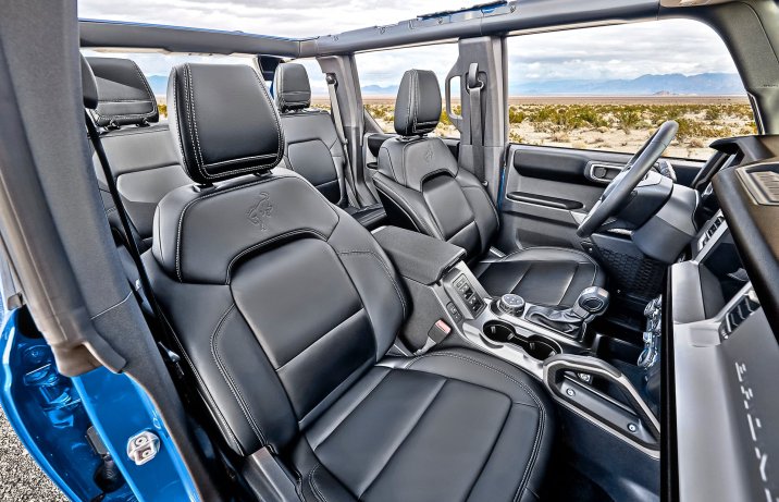 Ford Bronco – fotele