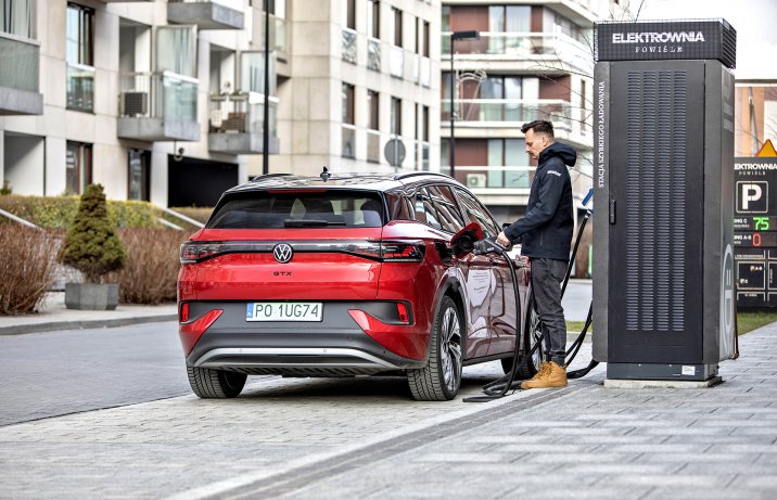 Volkswagen ID.4 GTX -ładowanie