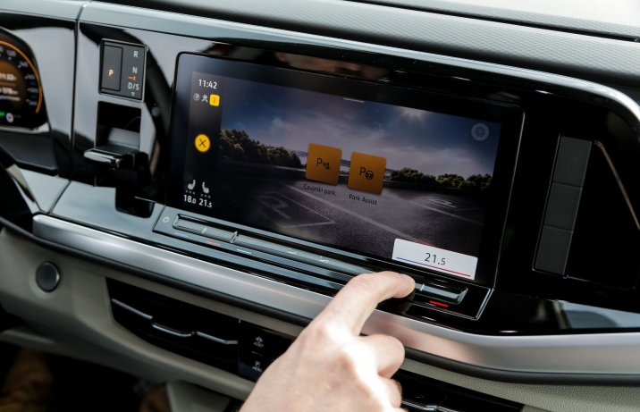 Volkswagen Multivan - regulacja temperatury