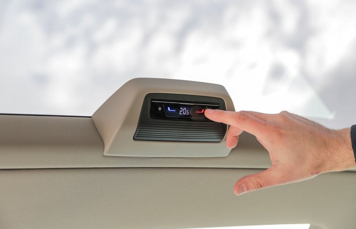 Volkswagen Multivan - trzecia strefa klimatyzacji