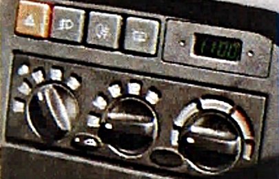 Polonez Caro Plus 1.6 MPI LPG – sterowanie wentylacją