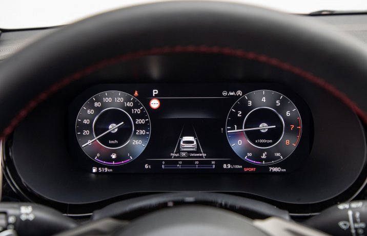 Kia ProCeed - ekran zegarow