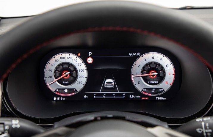 Kia ProCeed - ekran zegarow