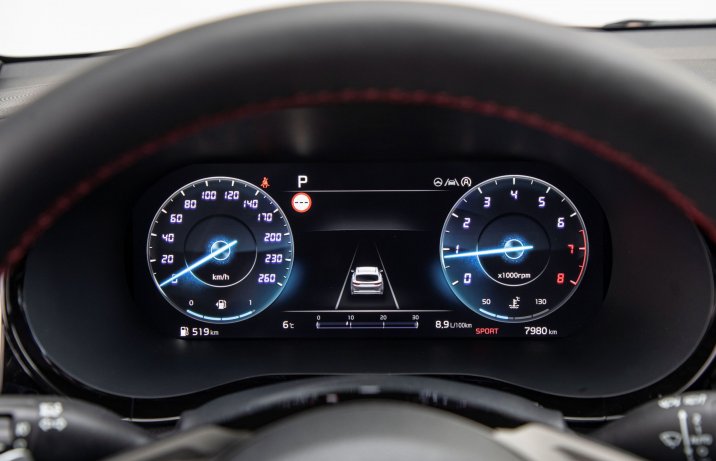 Kia ProCeed - ekran zegarow