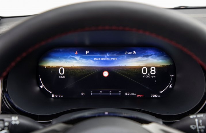 Kia ProCeed - ekran zegarow