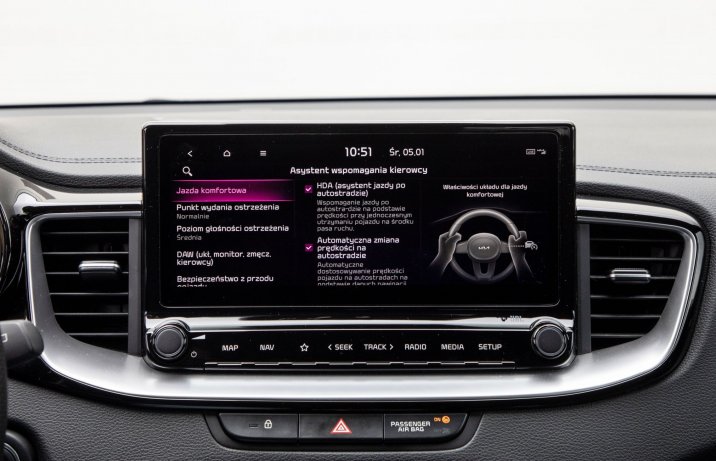 Kia ProCeed - systemy