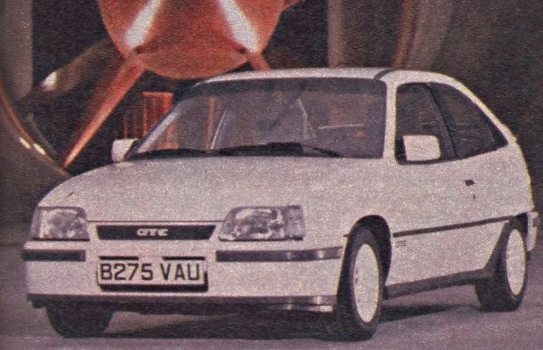 Opel Kadett GTE –przód i bok