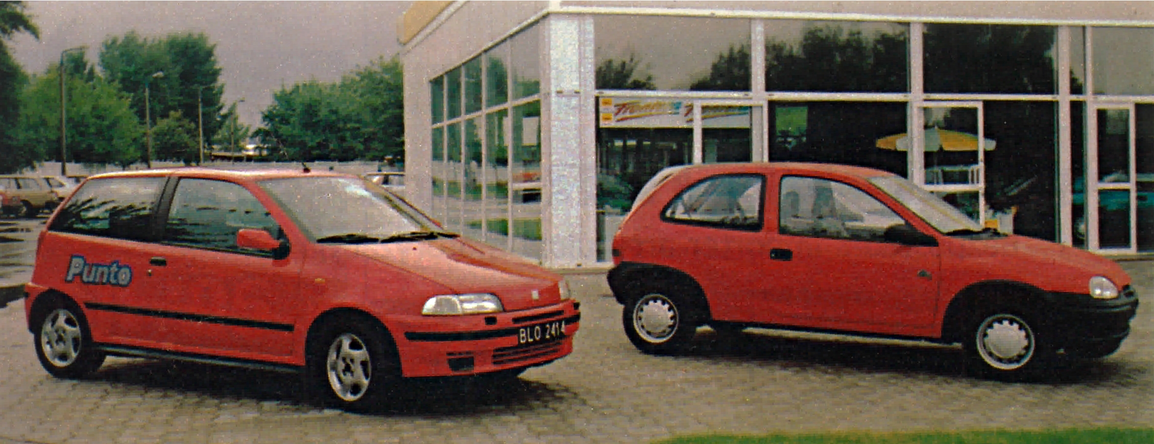 Fiat Punto GT i Opel Corsa